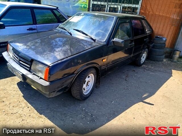 Черный ВАЗ 2109, объемом двигателя 1.5 л и пробегом 188 тыс. км за 950 $, фото 1 на Automoto.ua