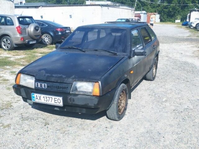 Черный ВАЗ 2109, объемом двигателя 1.5 л и пробегом 1 тыс. км за 448 $, фото 1 на Automoto.ua