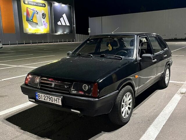 Черный ВАЗ 2109, объемом двигателя 1.5 л и пробегом 173 тыс. км за 1500 $, фото 1 на Automoto.ua