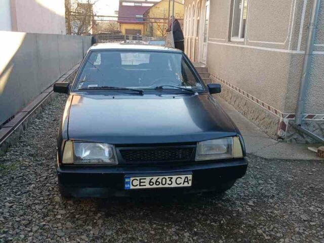 Черный ВАЗ 2109, объемом двигателя 1.5 л и пробегом 200 тыс. км за 1050 $, фото 1 на Automoto.ua