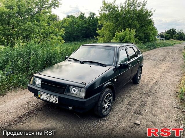 Черный ВАЗ 2109, объемом двигателя 1.5 л и пробегом 322 тыс. км за 1199 $, фото 1 на Automoto.ua