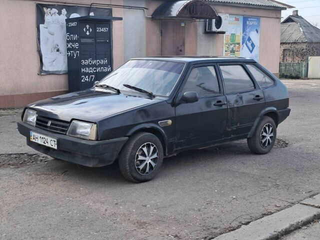Черный ВАЗ 2109, объемом двигателя 1.5 л и пробегом 200 тыс. км за 650 $, фото 1 на Automoto.ua