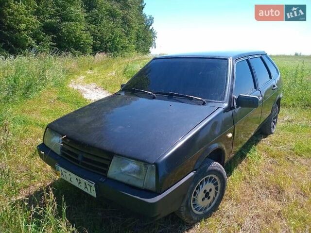 Черный ВАЗ 2109, объемом двигателя 1.5 л и пробегом 78 тыс. км за 800 $, фото 1 на Automoto.ua