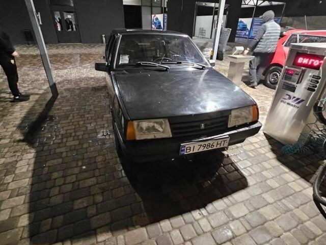 Черный ВАЗ 2109, объемом двигателя 1.5 л и пробегом 96 тыс. км за 1441 $, фото 1 на Automoto.ua