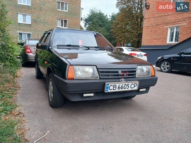 Черный ВАЗ 2109, объемом двигателя 1.5 л и пробегом 98 тыс. км за 1550 $, фото 1 на Automoto.ua