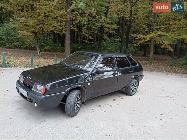 Черный ВАЗ 2109, объемом двигателя 1.5 л и пробегом 300 тыс. км за 1250 $, фото 1 на Automoto.ua
