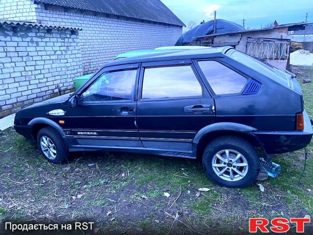 Черный ВАЗ 2109, объемом двигателя 1.5 л и пробегом 120 тыс. км за 1250 $, фото 1 на Automoto.ua