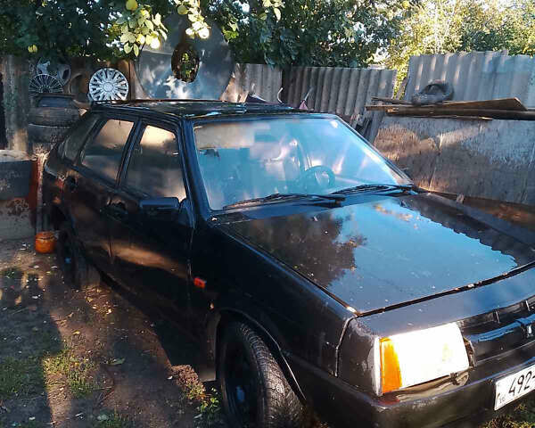Черный ВАЗ 2109, объемом двигателя 1.5 л и пробегом 300 тыс. км за 363 $, фото 1 на Automoto.ua