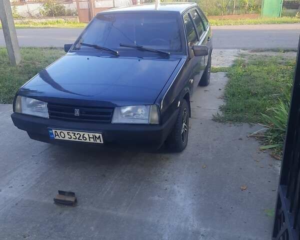 Черный ВАЗ 2109, объемом двигателя 1.5 л и пробегом 800 тыс. км за 1200 $, фото 1 на Automoto.ua