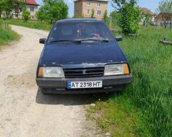 Черный ВАЗ 2109, объемом двигателя 1.5 л и пробегом 190 тыс. км за 1600 $, фото 1 на Automoto.ua