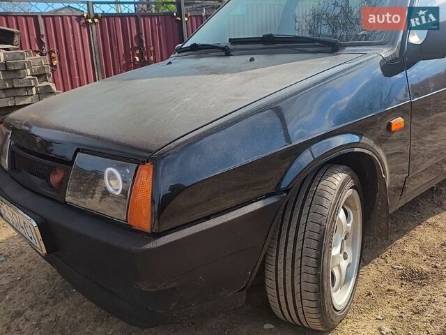 Черный ВАЗ 2109, объемом двигателя 1.5 л и пробегом 175 тыс. км за 1800 $, фото 1 на Automoto.ua