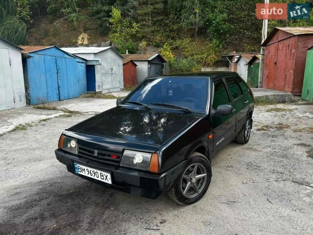 Чорний ВАЗ 2109, об'ємом двигуна 1.5 л та пробігом 185 тис. км за 1500 $, фото 1 на Automoto.ua