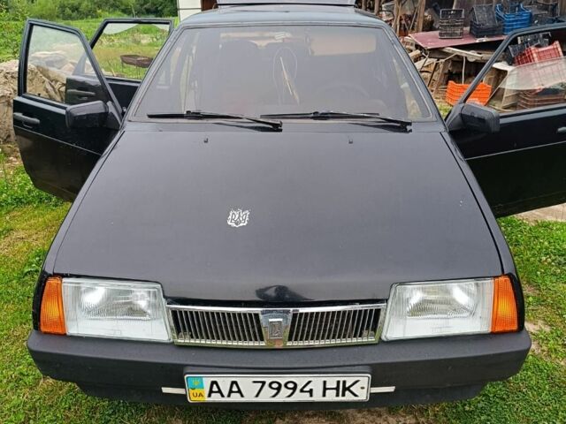 Черный ВАЗ 2109, объемом двигателя 6 л и пробегом 177 тыс. км за 1650 $, фото 1 на Automoto.ua