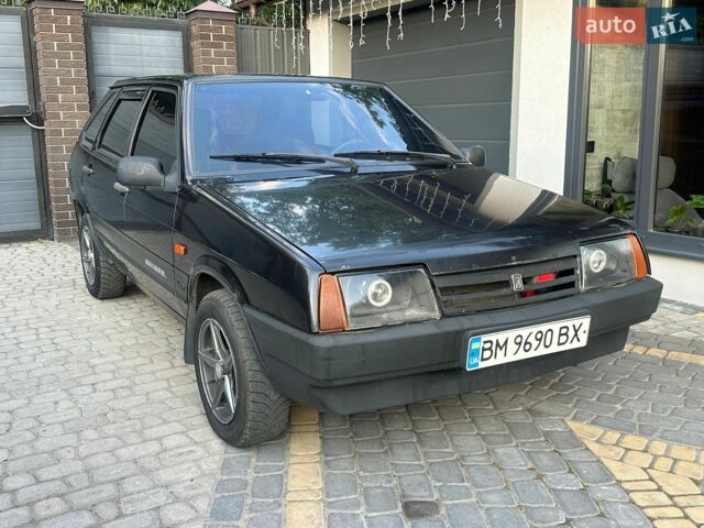 Черный ВАЗ 2109, объемом двигателя 1.5 л и пробегом 182 тыс. км за 1449 $, фото 1 на Automoto.ua