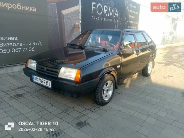 Чорний ВАЗ 2109, об'ємом двигуна 1.5 л та пробігом 315 тис. км за 1200 $, фото 1 на Automoto.ua