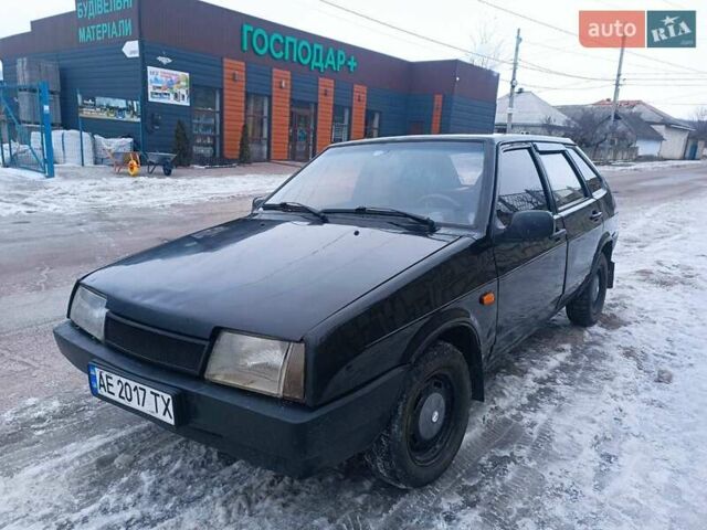 Черный ВАЗ 2109, объемом двигателя 1.5 л и пробегом 200 тыс. км за 1020 $, фото 1 на Automoto.ua