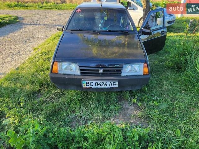 Черный ВАЗ 2109, объемом двигателя 1.5 л и пробегом 302 тыс. км за 2250 $, фото 1 на Automoto.ua