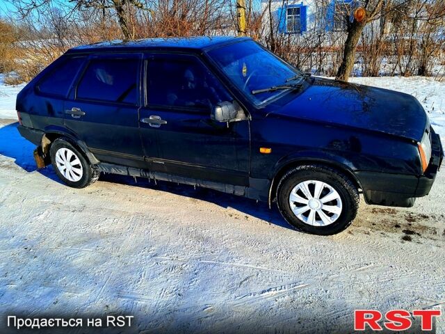 Черный ВАЗ 2109, объемом двигателя 1.5 л и пробегом 25000 тыс. км за 1160 $, фото 1 на Automoto.ua