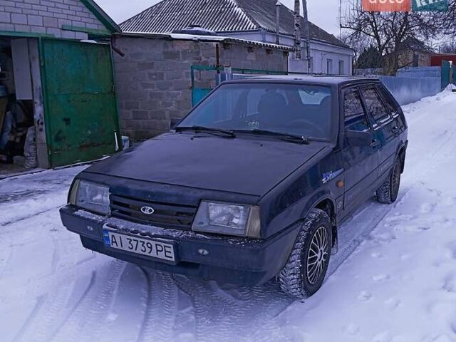 Черный ВАЗ 2109, объемом двигателя 1.5 л и пробегом 300 тыс. км за 1700 $, фото 1 на Automoto.ua
