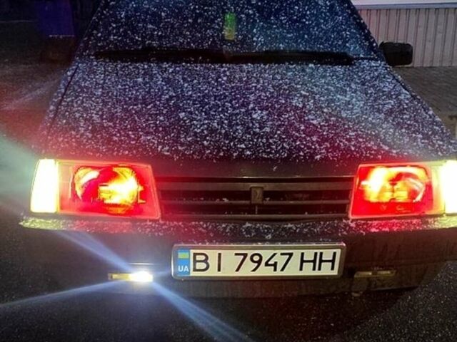 Черный ВАЗ 2109, объемом двигателя 1.5 л и пробегом 240 тыс. км за 2050 $, фото 1 на Automoto.ua