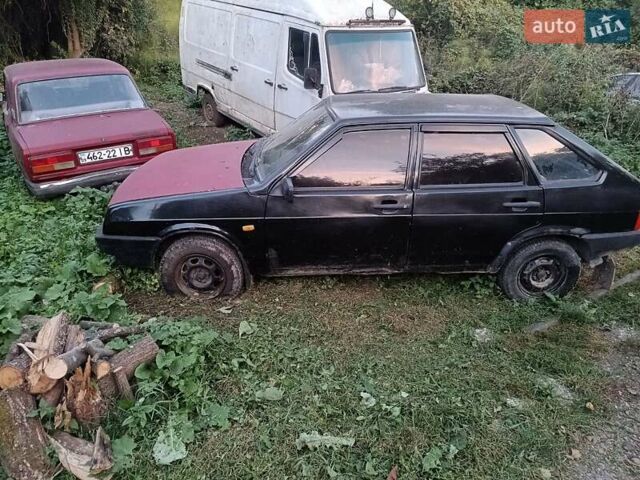 Черный ВАЗ 2109, объемом двигателя 1.5 л и пробегом 200 тыс. км за 1111 $, фото 1 на Automoto.ua