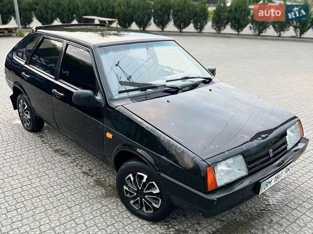 Черный ВАЗ 2109, объемом двигателя 1.5 л и пробегом 200 тыс. км за 1250 $, фото 1 на Automoto.ua