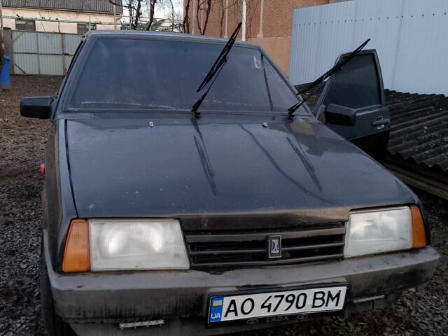 Черный ВАЗ 2109, объемом двигателя 1.5 л и пробегом 278 тыс. км за 900 $, фото 1 на Automoto.ua