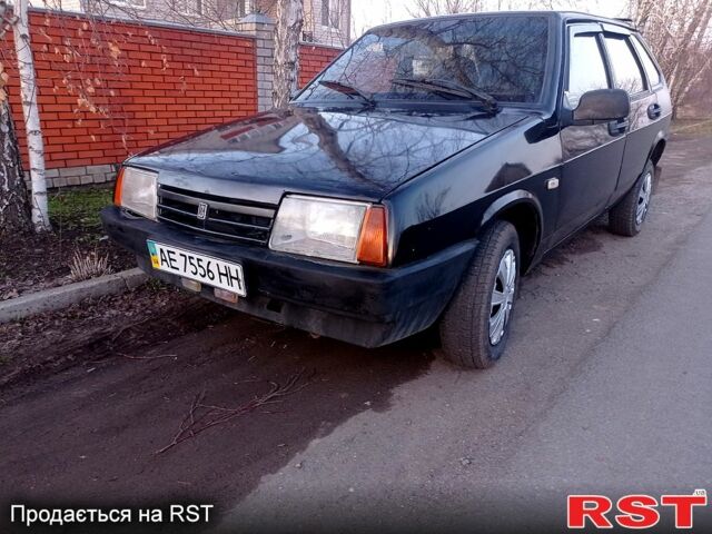 Черный ВАЗ 2109, объемом двигателя 1.5 л и пробегом 200 тыс. км за 1250 $, фото 1 на Automoto.ua