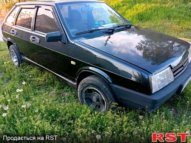 Черный ВАЗ 2109, объемом двигателя 1.5 л и пробегом 150 тыс. км за 1200 $, фото 1 на Automoto.ua