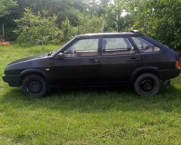 Черный ВАЗ 2109, объемом двигателя 1.6 л и пробегом 12 тыс. км за 1500 $, фото 1 на Automoto.ua