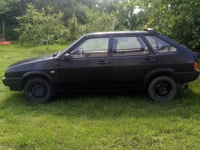 Черный ВАЗ 2109, объемом двигателя 1.6 л и пробегом 64 тыс. км за 1500 $, фото 1 на Automoto.ua