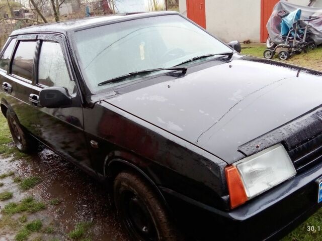 Чорний ВАЗ 2109, об'ємом двигуна 1.6 л та пробігом 80 тис. км за 1400 $, фото 1 на Automoto.ua
