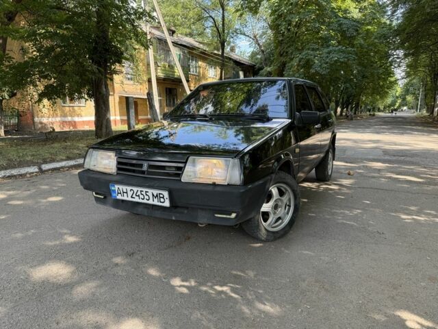 Черный ВАЗ 2109, объемом двигателя 1.5 л и пробегом 30 тыс. км за 1464 $, фото 1 на Automoto.ua
