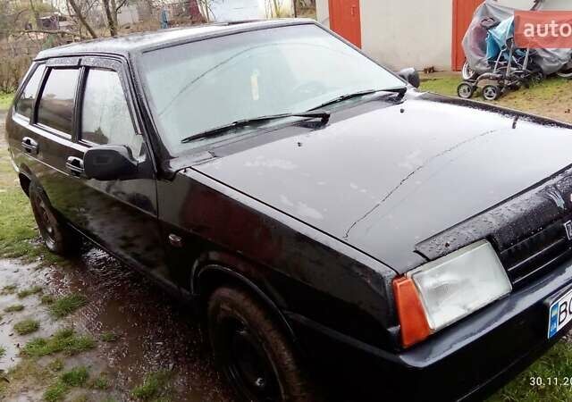 Чорний ВАЗ 2109, об'ємом двигуна 1.6 л та пробігом 315 тис. км за 1400 $, фото 1 на Automoto.ua