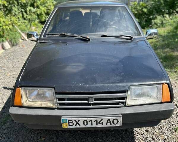 Черный ВАЗ 2109, объемом двигателя 1.6 л и пробегом 170 тыс. км за 724 $, фото 1 на Automoto.ua