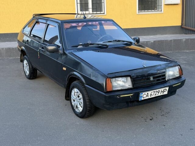 Черный ВАЗ 2109, объемом двигателя 1.6 л и пробегом 180 тыс. км за 953 $, фото 1 на Automoto.ua