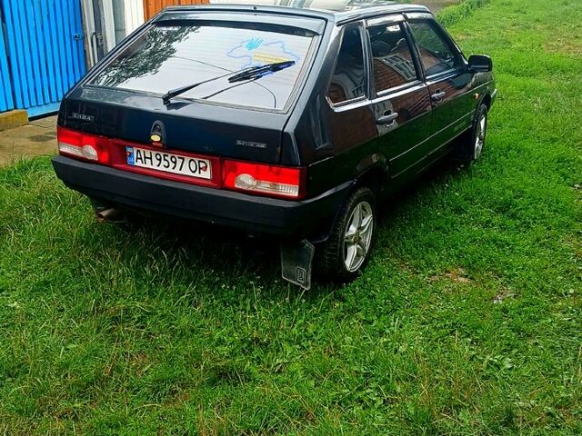 Черный ВАЗ 2109, объемом двигателя 1.6 л и пробегом 147 тыс. км за 1600 $, фото 1 на Automoto.ua