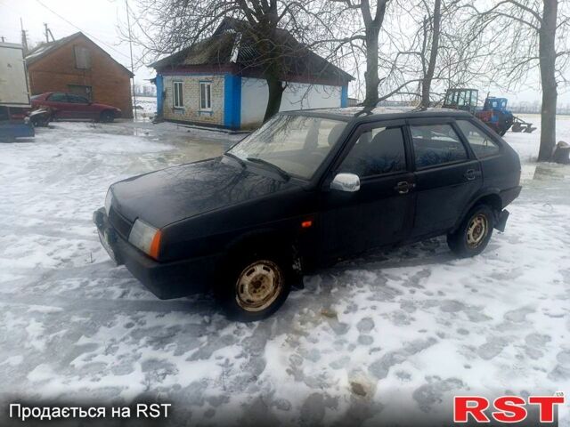 Черный ВАЗ 2109, объемом двигателя 1.6 л и пробегом 280 тыс. км за 950 $, фото 1 на Automoto.ua