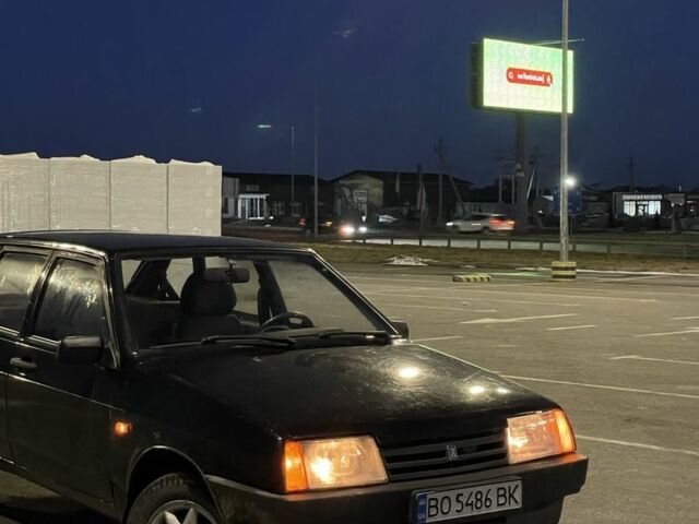 Чорний ВАЗ 2109, об'ємом двигуна 1.6 л та пробігом 3 тис. км за 1077 $, фото 1 на Automoto.ua