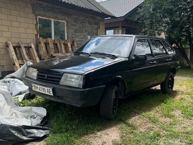 Черный ВАЗ 2109, объемом двигателя 1.5 л и пробегом 245 тыс. км за 1600 $, фото 1 на Automoto.ua