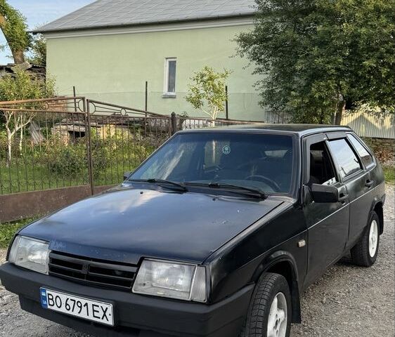 Черный ВАЗ 2109, объемом двигателя 1.6 л и пробегом 229 тыс. км за 900 $, фото 1 на Automoto.ua