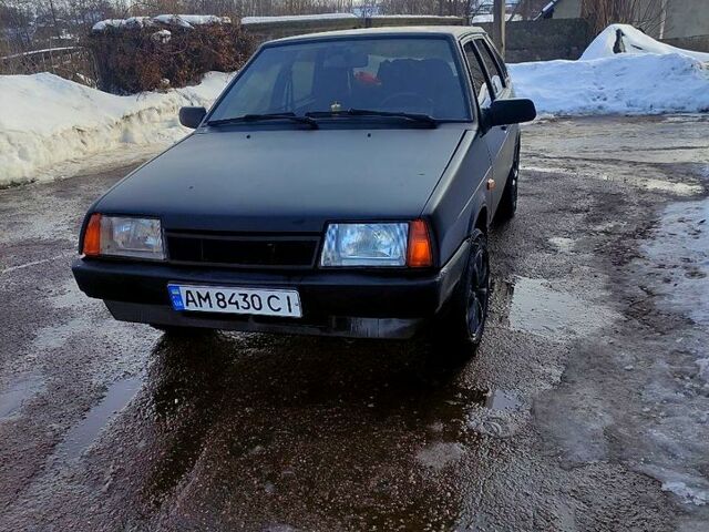 Черный ВАЗ 2109, объемом двигателя 1.5 л и пробегом 1260 тыс. км за 1600 $, фото 1 на Automoto.ua