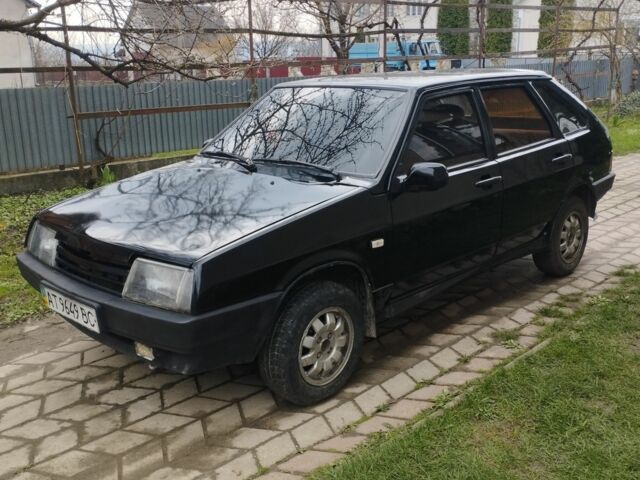 Черный ВАЗ 2109, объемом двигателя 1.6 л и пробегом 322 тыс. км за 1650 $, фото 1 на Automoto.ua
