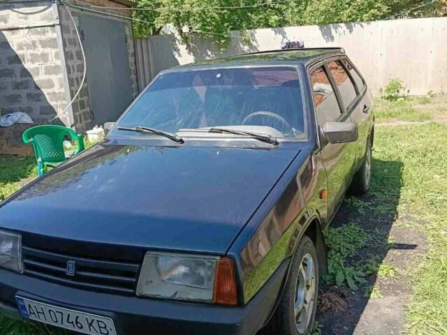 Черный ВАЗ 2109, объемом двигателя 1.6 л и пробегом 123 тыс. км за 1800 $, фото 1 на Automoto.ua