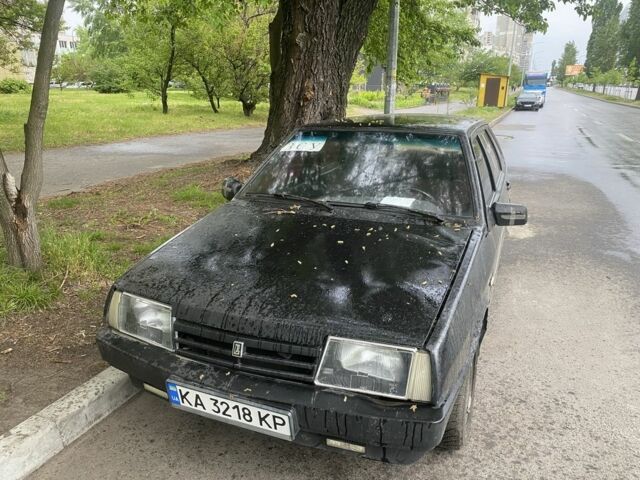 Чорний ВАЗ 2109, об'ємом двигуна 1.6 л та пробігом 350 тис. км за 900 $, фото 1 на Automoto.ua