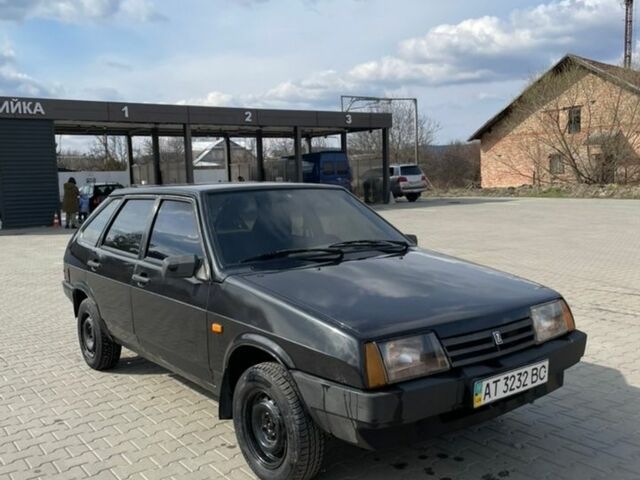 Черный ВАЗ 2109, объемом двигателя 1.6 л и пробегом 200 тыс. км за 1300 $, фото 1 на Automoto.ua