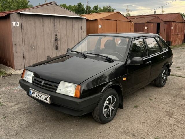 Черный ВАЗ 2109, объемом двигателя 1.6 л и пробегом 92 тыс. км за 2100 $, фото 1 на Automoto.ua