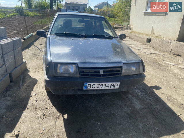 Черный ВАЗ 2109, объемом двигателя 1.6 л и пробегом 270 тыс. км за 1200 $, фото 1 на Automoto.ua