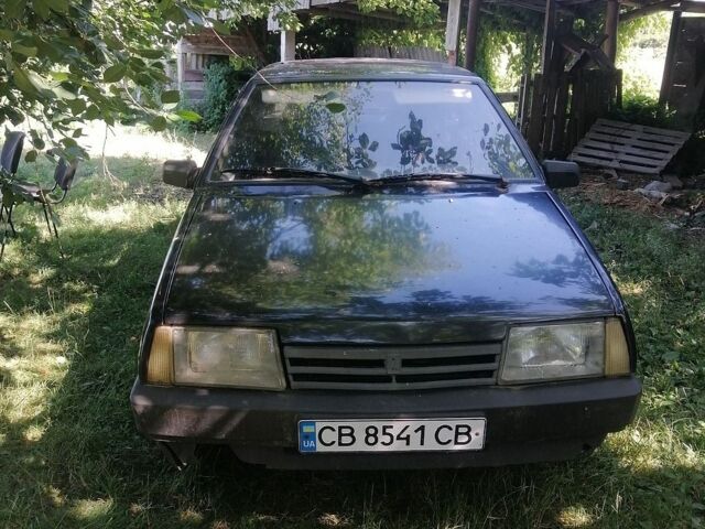 Чорний ВАЗ 2109, об'ємом двигуна 1.6 л та пробігом 216 тис. км за 700 $, фото 1 на Automoto.ua