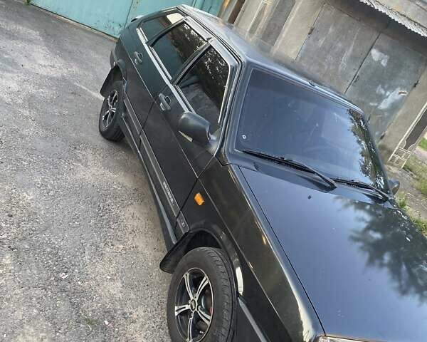 Черный ВАЗ 2109, объемом двигателя 1.6 л и пробегом 215 тыс. км за 2300 $, фото 1 на Automoto.ua